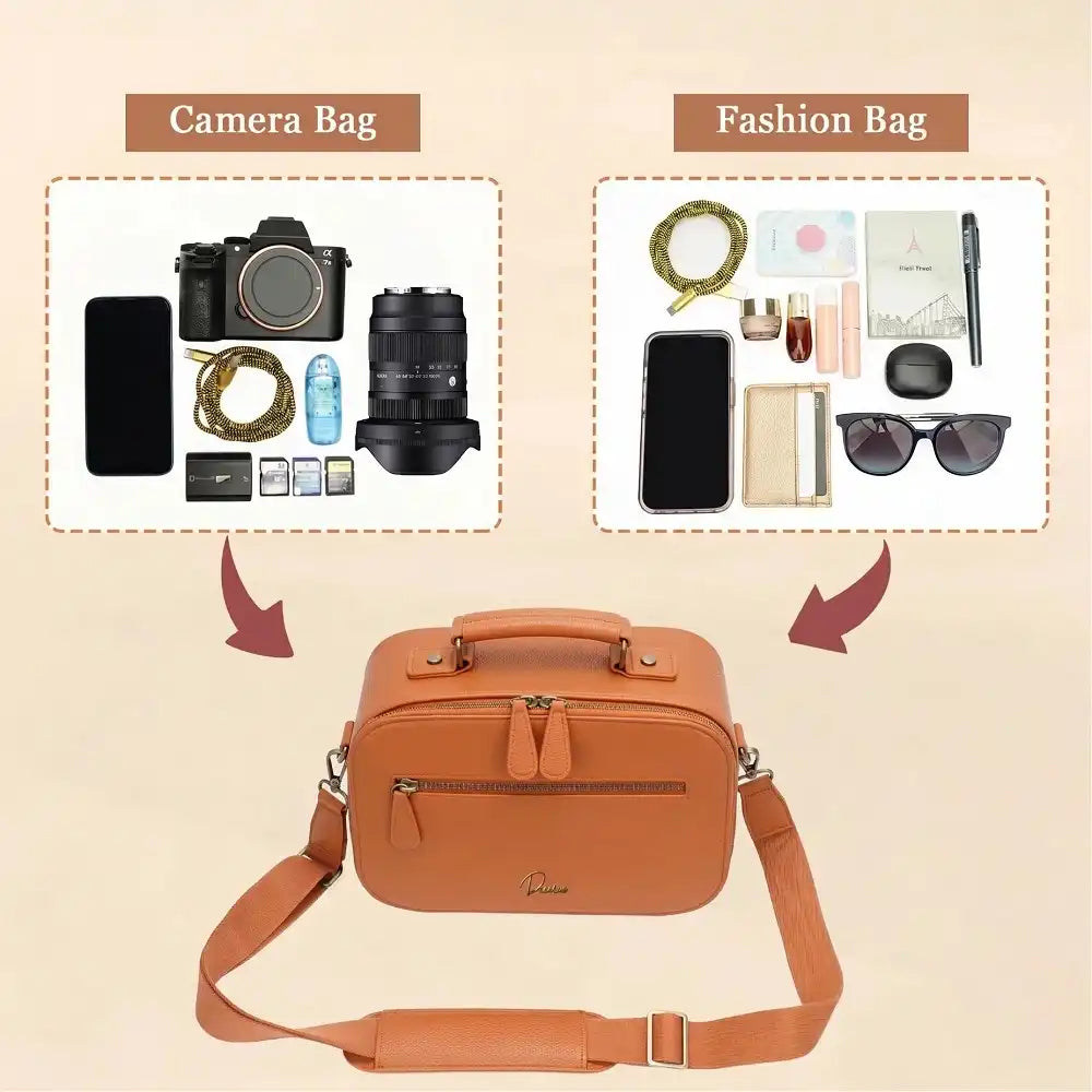 Multipurpose Elegance: The Stylish Camera Bag in Disguise.