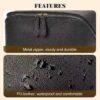 Large Makeup Bag Black