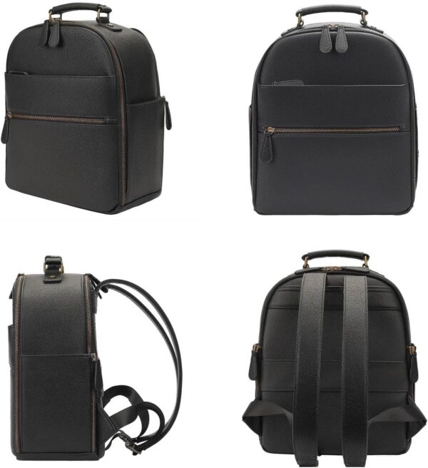Flaty Small Camera Backpack Black