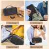 Large Makeup Bag Black