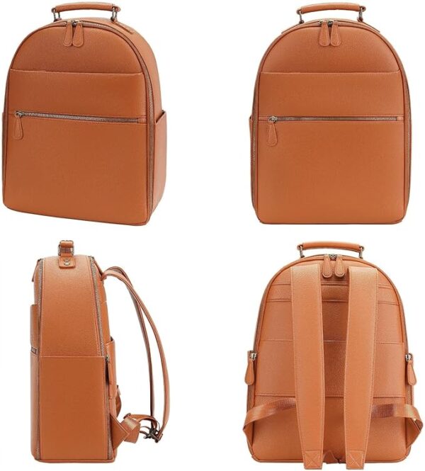 classic-vegan-leather-large-camera-backpack-20l-brown-flaty-divvia-5 (2) Flaty Large Camera Backpack Brown