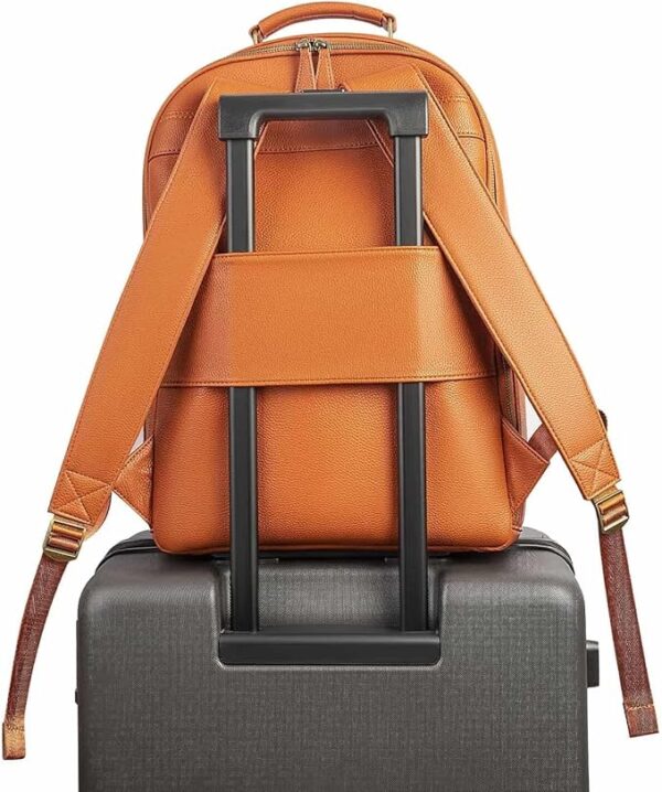 classic-vegan-leather-large-camera-backpack-20l-brown-flaty-divvia-5 (3) Flaty Large Camera Backpack Brown
