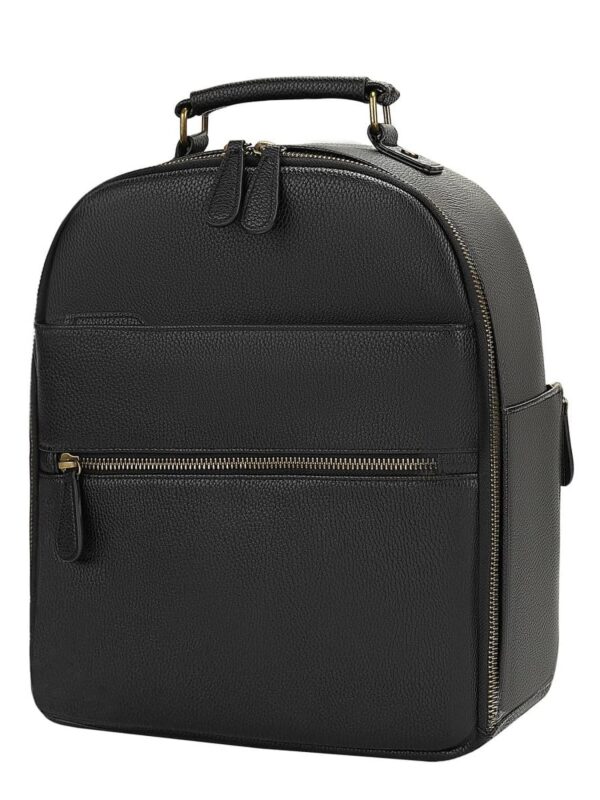 classic-vegan-leather-small-camera-backpack-10l-black-flaty-divvia-1 Flaty Small Camera Backpack Black