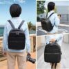 Flaty Small Camera Backpack Black