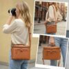 Oval Camera Sling Brown