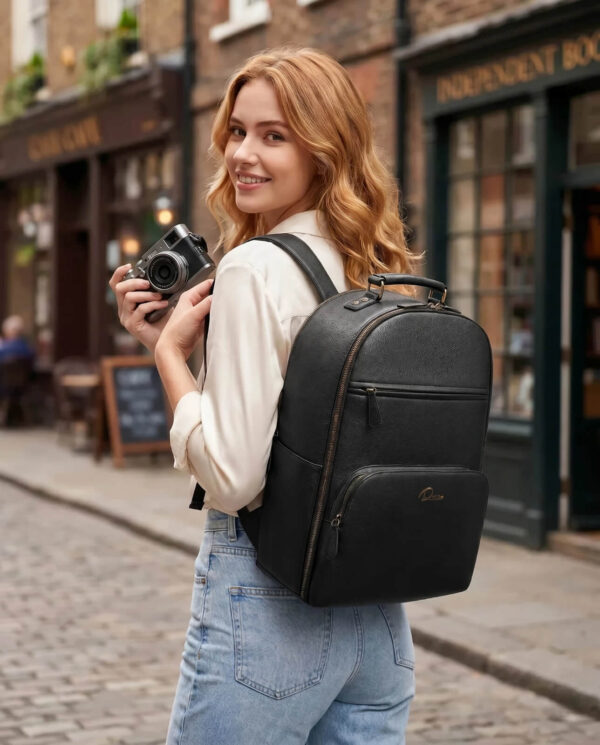 divvia-large-black-camera-backpack (2) Large Camera Backpack Black