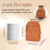 Large Camera Backpack Brown