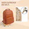 Large Camera Backpack Brown