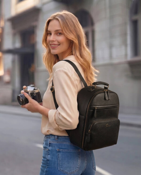 Small Camera Backpack Black
