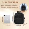 Small Camera Backpack Black