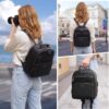 Small Camera Backpack Black