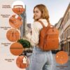 Small Camera Backpack Brown