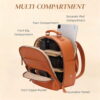 Small Camera Backpack Brown