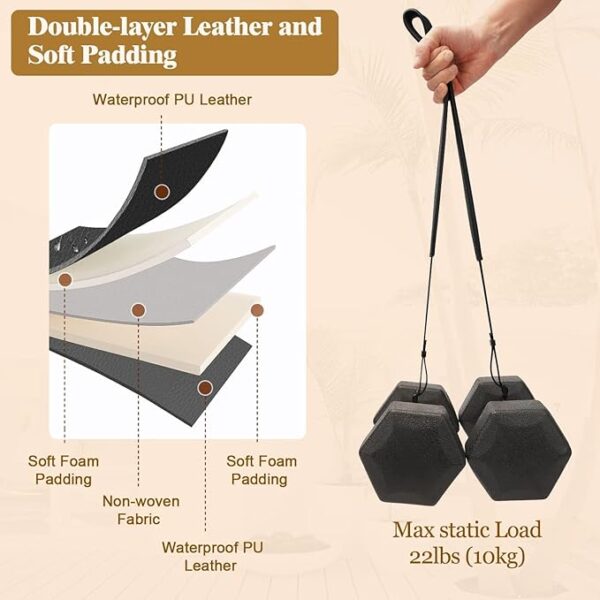 3 Camera Strap Black