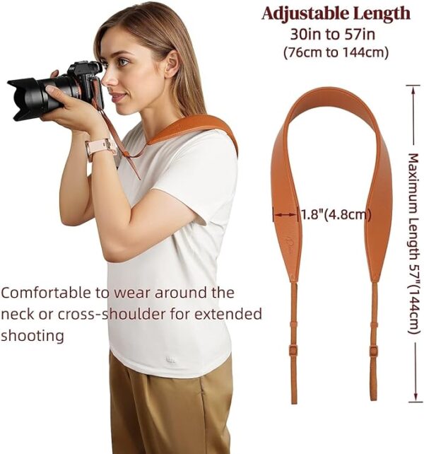 5 Camera Strap Brown