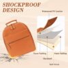 Flaty Small Camera Backpack Brown